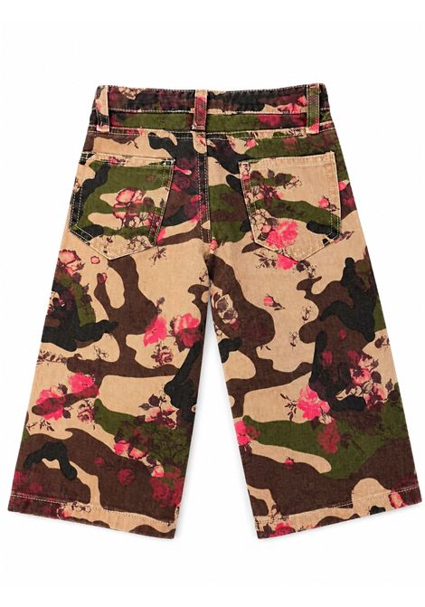 Pantaloni con stampa U+E' BY MISS GRANT | UE2336BISKMIMETICO